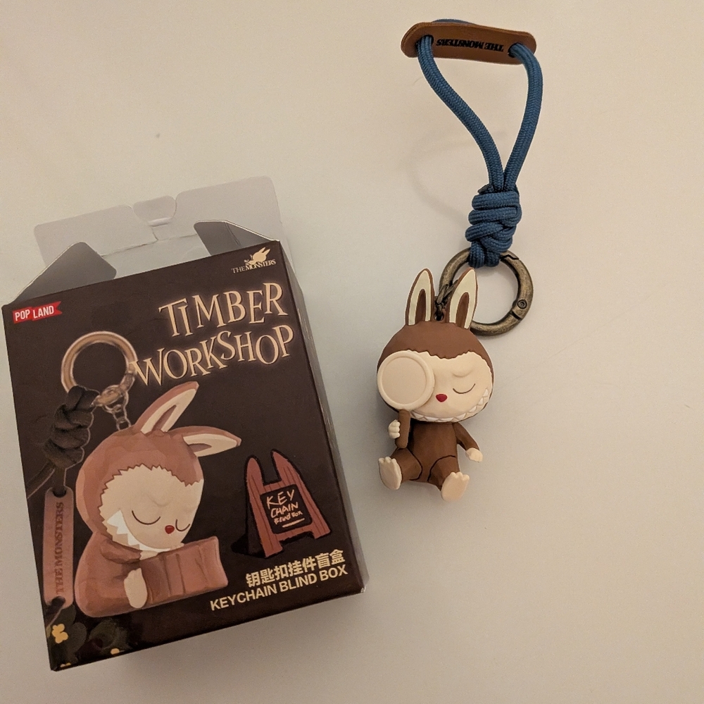 Timber Workshop Brown Bunny Keychain